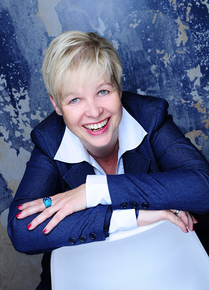 Susanne Steinbach sitzend